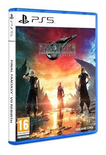 Final Fantasy VII Rebirth (100% UNCUT) - PS5 - Spiele für PlayStation 5 mit deutscher Verpackung. Erlebe ein erweitertes Kampfsystem und entdecke weitläufige Regionen sowie neue Charaktere und teambasierte Kombos in diesem aufregenden Abenteuer.