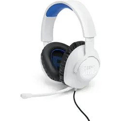 Wired Gaming Headset mit 3.5mm Anschluss, klarem Boom-Mikrofon und kraftvollem Sound für PC und Konsole - Weiß