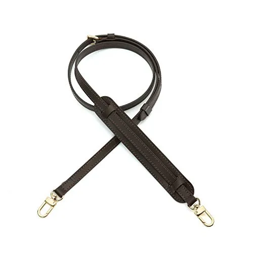 Senral Damen Taschengurt Verstellbar Leder Schultergurt Umhängegurt Trageriemen für Tragetaschen Messenger Bag Satchel DIY Geldbörse Herstellung Lederriemen für Speedy,Pochette Metis