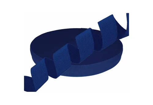 maDDma Rollladengurt Gurtband Polyester 45m 50mm Blau - Robustes Gurtband aus 100% Polyester, ideal für kreative Projekte wie Halsbänder oder modische Taschen. Mit 45 Meter Länge und 50 mm Breite bietet es vielseitige Anwendungsmöglichkeiten. Freie Farbwahl!