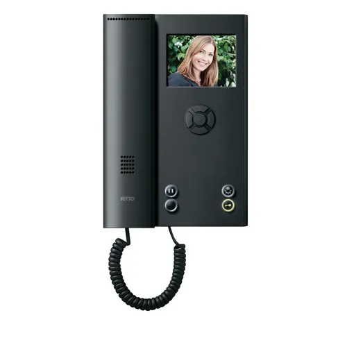 Ritto TwinBus Video-Hausstation Color Komfort (schwarz) von Ritto
