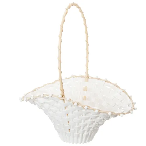 Elegantes Streukörbchen Hochzeit Blumenkinder Dekoration Vintage Romantik