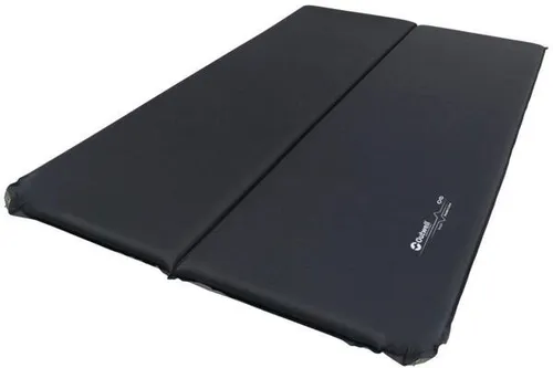 Outwell Sleepin Double Isomatte 183 x 120 x 5 cm - Isomatte für zwei Personen in Grau, aufblasbar und ideal für Camping. Genießen Sie gemeinsamen Komfort und Erholung in der Natur!