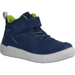 Superfit/Legero Schlupf-, Klett-, Reißverschlußstiefel J Gr.35, Blau - Wanderschuhe für Kinder, bequem und leicht an- und auszuziehen dank Klett- und Reißverschluss, ideal für aktive Abenteuer.