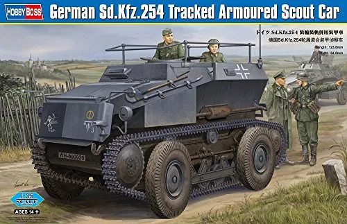 Hobby Boss 82491 Modellbausatz German Sd.Kfz.254 Tracked Armoured car