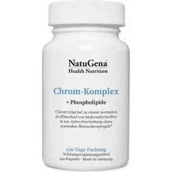 Chrom-Komplex hochdosiert+Lecithin vegan Kapseln 120 St