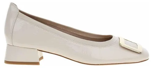 Caprice 22300 Pumps weiß 40 EU - Elegante Pumps in Größe 40, aus hochwertigem Leder mit bequemem Blockabsatz – ideal für stilvolle Anlässe und den Alltag.