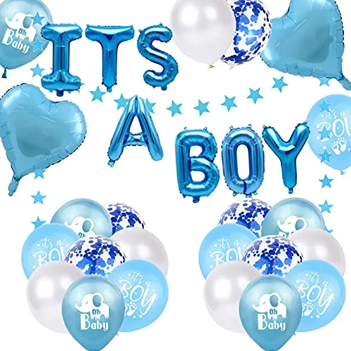 Luftballons Blau von Fechy