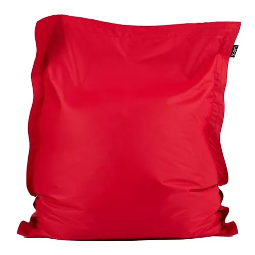 Veeva Riesen Outdoor Sitzsack für Kinder, 100x125cm - Wasserfester XXL Sitzsack aus 100% Polyester, ideal für Kinderzimmer und Outdoor-Nutzung, Made in Germany, sorgt für entspanntes Spielen und Relaxen.