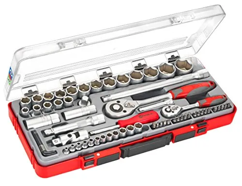 Connex Steckschlüssel-Satz 67-teilig, 1/4 und 1/2 Zoll