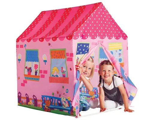 Kinderzelt Sweet Home für Mädchen Zuhause Wohnhaus Spielzelt rosa Villa Zelt süß