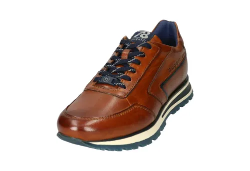 bugatti Sneaker mit Logoprägung in braun von Bugatti