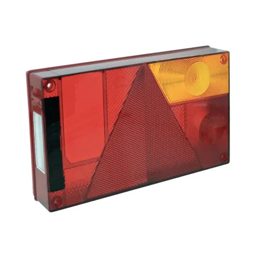 Aspöck Multipoint I 1 Lichtscheibe für PKW-Anhänger - Ersatzglas für Rücklicht auf der Beifahrerseite, ideal für Anhänger und Wohnwagen. Schneller Austausch dank Bajonett-Anschluss.