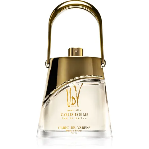 Ulric de Varens UDV Gold-issime Eau de Parfum 30 ml - Eau de Parfum für Damen, blumiger Aldehyde-Duft, der Optimismus und Glück ausstrahlt – perfekt für den täglichen Gebrauch.