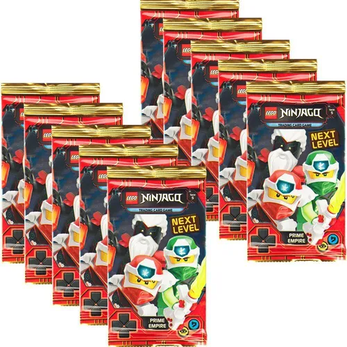 LEGO Ninjago 5 NEXT LEVEL - Trading Cards - 10 Booster - Entdecken Sie die Serie 5 NEXT LEVEL mit 10 Boostern für spannende Sammel- und Spielmomente. Ideal für LEGO Ninjago Fans und Sammler!