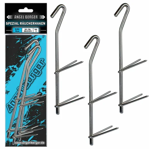 Angel Berger Spezial Räucherhaken 3Stk.
