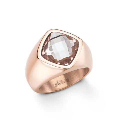 s.Oliver Jewel Damen-Ring Edelstahl Gr. 52 (16.6) 465328