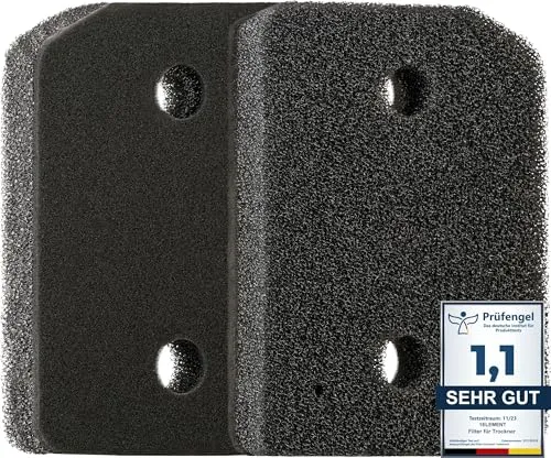 Sockelfilter für Miele T1 Trockner & Wärmepumpentrockner 9164761 | Ersetzt 9164761 · 2 Stück, waschbar und wiederverwendbar · werkzeugfreier Wechsel · für alle Miele T1 Trockner 2