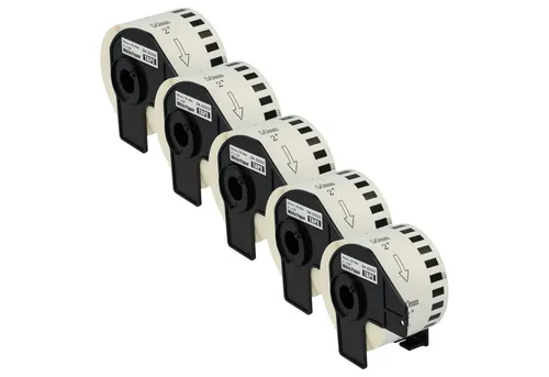 vhbw Etikettenpapier passend für Brother PT QL-550, QL-500 Series, QL-560, QL560VP