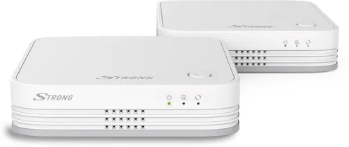 Strong ATRIA Wi-Fi Mesh Home Kit 1200 - Dual Band Repeater - Repeater, Extender & Antennen mit nahtloser WLAN-Abdeckung für Ihr Zuhause, ideal für schnelles Internet in jedem Raum.