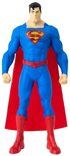 DC Comics Batman 6067722 Superman-Puppe, 10 cm, Gelenk, 10 cm, Spielzeug für Kinder ab 3 Jahren