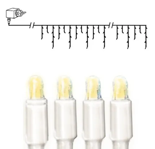 STAR TRADING LED-Lichterkette Serie Micro - Weihnachtsbeleuchtung mit 100 LEDs, ideal für Innen- und Außendekoration. Genießen Sie warmes Stimmungslicht und nutzen Sie die spritzwassergeschützte Lichterkette auch im Außenbereich.