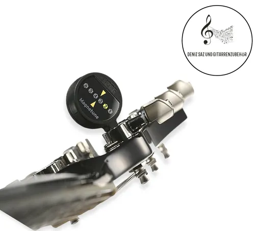 Korg MG-1 Magnetisches Gitarren- Bass-Stimmgerät - Schwarz, präzise Stimmgenauigkeit für perfekte Performance