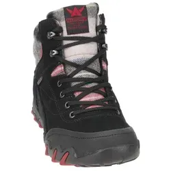 Allrounder Nigata-Tex - Schwarz Veloursleder Größe: 41 Normal - Wanderschuhe für Damen mit atmungsaktiver und wasserdichter TEX-Membran, flexible und stoßdämpfende Sohle für maximalen Komfort bei jedem Abenteuer.