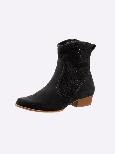 Stiefelette HEINE, Damen, Gr. 42, schwarz von Heine