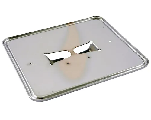 Kennzeichenhalter Platte Chrom 145x125 mm Mofa Roller Moped Quad ATV Kennzeichen