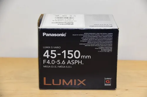 PANASONIC H-FS 45150 EKA Lumix G 45-150mm f/4-5.6 ASPH OIS - Kompaktes Telezoom-Objektiv für beeindruckende Sport- und Tieraufnahmen mit Bildstabilisator