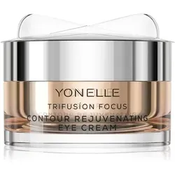 Yonelle Trifusion Focus Augencreme für reife Haut 15 ml - Augenpflege mit intensiver Feuchtigkeitsversorgung, reduziert Schwellungen und dunkle Ringe, für ein frisches, jugendliches Aussehen.