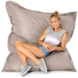 Green Bean Riesen-Sitzsack XXL, Braun in beige von Green Bean