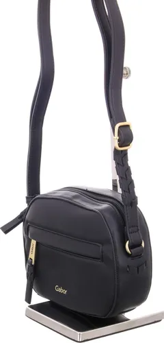 Gabor Umhängetasche Tala, braun - Stilvoll und praktisch - Umhängetasche aus hochwertigem Polyurethan mit filigranen Flechtdetails, ideal für alle Anlässe. Mit Reißverschlussöffnung und ausreichend Stauraum für Wertsachen.