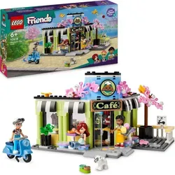 LEGO Friends Heartlake City Café - Kreatives Bauset für Mädchen und Jungen ab 6 Jahren mit 3 Spielfiguren und vielen Zubehörteilen für fantasievolles Rollenspiel