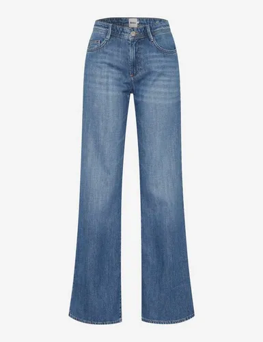 Style Maine Wide Leg Form in Blue Soul Denim - Stylische Wide Leg Jeans in Blue Soul Denim, perfekt für einen lässigen Look und hohen Tragekomfort.