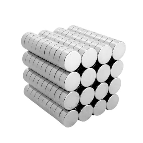 Strong Magnets Neodym Magnet - Rund 10 x 4 mm - 1 Stück - Extra stark, hält bis 2,3kg - Für Magnettafel, Kühlschrank, Whiteboard, Pinnwand, Büro