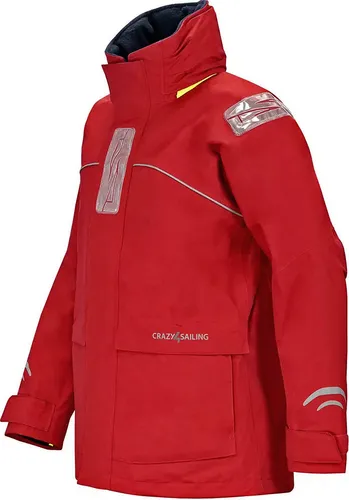 Damen Bergen II Offshore Segeljacke, Rot, L