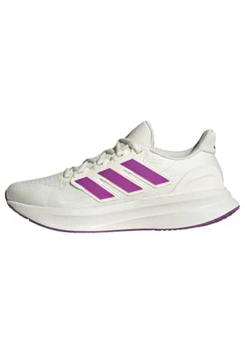 adidas Damen Ultrarun 5 Laufschuhe, Off White/Purple Burst/core Black, 40 EU - Sportliche Laufschuhe mit regulärer Passform und Schnürverschluss. Das atmungsaktive Obermaterial und die dämpfende Zwischensohle bieten optimalen Komfort für jede Laufstrecke.
