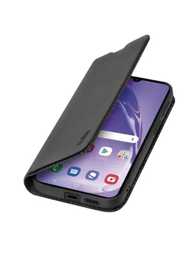 SBS Wallet Lite Case für Samsung Galaxy A15 - Stylische Mobiltelefontasche mit Kartenfächern, schützt Ihr Gerät und bietet praktischen Stauraum für Karten und Bargeld.
