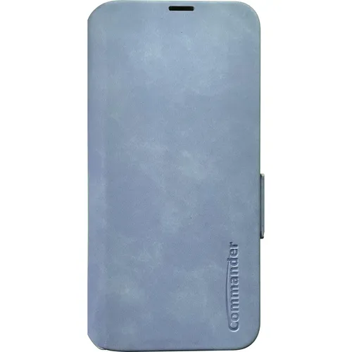 Folio für Apple iPhone 14/13 - COMMANDER BOOK CASE ELITE Light Blue - Taschen Smartphones & Handys - Elegantes und schützendes Design mit praktischem Kartenfach für Ihr iPhone 14/13.