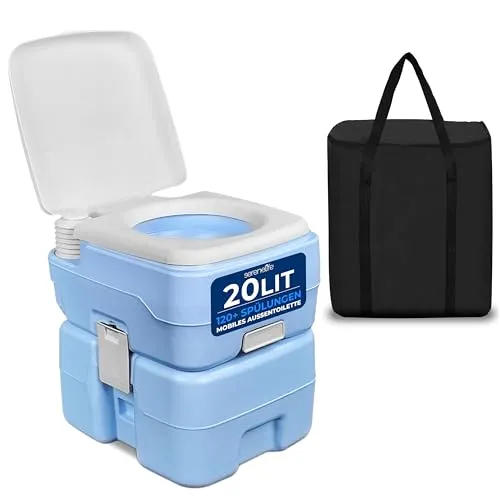 SereneLife Tragbare Toilette