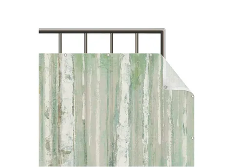 Bilderdepot24 Balkonsichtschutz Abstrakt Wald Natur - Sichtschutz für Balkon und Terrasse - Gestalte deinen Außenbereich mit unserem stilvollen Balkonsichtschutz! Das hochwertige Meshgewebe bietet Sichtschutz und schützt vor Wind. Einfach anzubringen und in verschiedenen Größen erhältlich, für mehr Privatsphäre und ein modernes Ambiente.