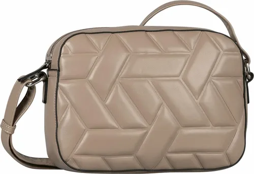 TOM TAILOR Amela Damen Umhängetasche - Mittelgroß in Beige - Umhängetasche mit stilvollem Design, 1 Reißverschlussfach und verstellbarem Schulterriemen für individuellen Komfort. Ideal für den Alltag und lässige Looks.