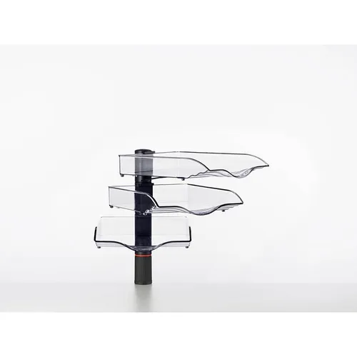 Novus Schwenkflügler Copyswinger III 720-3005, A4, anthrazit - Sonstige Bürokleingeräte, 3 schwenkbare Schalen für bis zu 3 kg pro Schale, ideal für effiziente Ablage und Organisation am Arbeitsplatz.