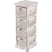 MCW Kommode, Weiß, 25x74x28 cm von MCW