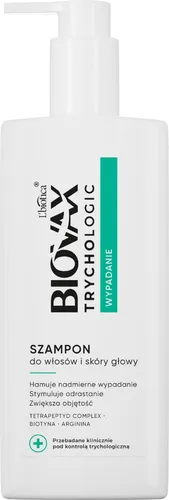 Biovax Trychologic Wypadanie Szampon do włosów i skóry głowy, 200 ml