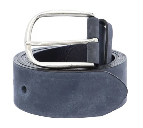 Vanzetti Ledergürtel Denim Love blau W80 von Vanzetti
