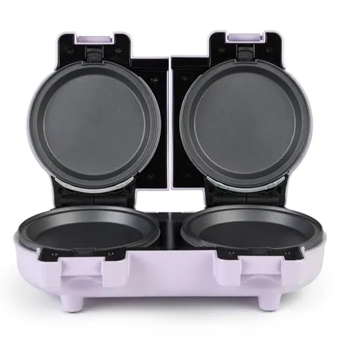 GILES & POSNER Doppel-Snack-Maker – Mini Dual Treat Maker mit abnehmbaren Antihaft-Kochplatten