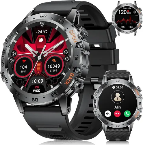 Lige FV10-C Smartwatch mit AMOLED Display